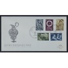 NVPH - E   51, First Day Cover (Netherlands), Issued in the year:  1962, Blank (UA) - Alternative version - Open flap (OF)