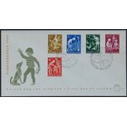 NVPH - E   54, Couvertures Premier Jour, Émis de l'année:  1962, Vierge (UA) - Version différente  - Rabat fermé (CF)