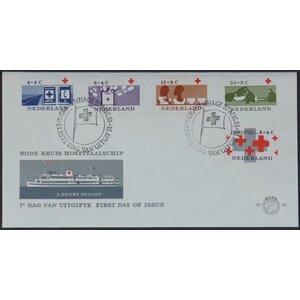 NVPH - E   58, Eerste Dag envelop, Uitgegeven in het jaar:  1963, Blanco (UA) -  -