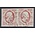 NVPH -    2i, Briefmarke, Ausgegeben im Jahr:  1852, Gestempelt (U) - Befund  - Paar