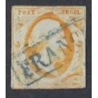 NVPH -    3, Postage stamp, Issued in the year:  1852, Used (U)