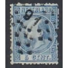 NVPH -     7, Postzegel (Nederland), Uitgegeven in de jaren:  1867-1868, Gestempeld (U)