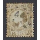 NVPH -    12, Postzegel (Nederland), Uitgegeven in de jaren:  1867-1868, Gestempeld (U)