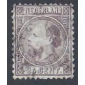 NVPH -    11, Postage stamp (Netherlands), Issued in the years:  1867-1868, Used (U)