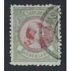 NVPH -   48 C, Postzegel, Uitgegeven in de jaren:  1893 - 1896, Gestempeld (U) - Attest
