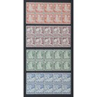 NVPH -   232-235, Timbres (Pays-Bas), Émis de l'année:  1930, Neuf sans Charnière (MNH) - Attestation  - Bloc van 10