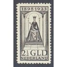 NVPH -  130 F, Postzegel, Uitgegeven in het jaar:  1923, Ongebruikt (MH) - Attest