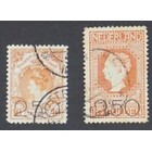 NVPH -   104-105, Briefmarken (Niederlande), Ausgegeben im Jahr:  1920, Gestempelt (U) - Befund
