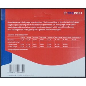 NVPH -  2140.a, Mailer (Netherlands), Issued in the year:  2003, Mint Not Hinghed (MNH) - Phosphorus I - TPG Post
