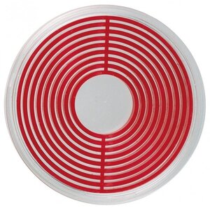 Muntcapsules - Rond - met afstand ringen (Rood) - voor munten: Ø 16-39 mm - Grips (vario) ■ per 10 stuks