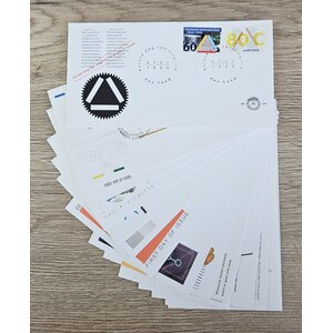 NVPH - E  289-302, FDC Jahressatz (Niederlande), Ausgegeben im Jahr:  1992, Leer (UA)