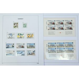 Guernsey – 1969–2013 – Uitzonderlijk Uitgebreide Complete Verzameling in 4 Davo De Luxe Albums – Postfris (MNH)