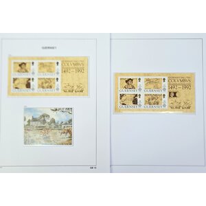 Guernsey – 1969–2013 – Außergewöhnlich Erweiterte Komplette Sammlung in 4 Davo De Luxe Alben – Postfrisch (MNH)