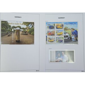 Guernsey – 1969–2013 – Außergewöhnlich Erweiterte Komplette Sammlung in 4 Davo De Luxe Alben – Postfrisch (MNH)