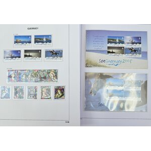 Guernsey – 1969–2013 – Uitzonderlijk Uitgebreide Complete Verzameling in 4 Davo De Luxe Albums – Postfris (MNH)
