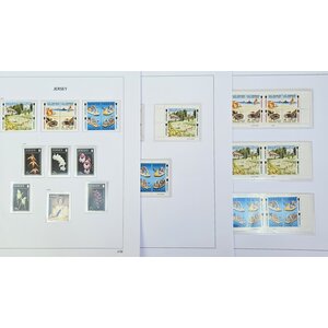 Jersey – 1969–2015 – Exceptionally Expanded Complete Collection in 4 Davo De Luxe Albums – Mint Never Hinged (MNH)