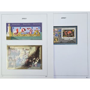 Jersey – 1969–2015 – Exceptionally Expanded Complete Collection in 4 Davo De Luxe Albums – Mint Never Hinged (MNH)