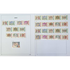 Jersey – 1969–2015 – Außergewöhnlich Erweiterte Komplette Sammlung in 4 Davo De Luxe Alben – Postfrisch (MNH)