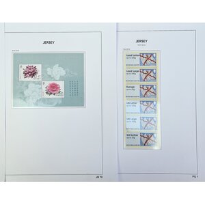 Jersey – 1969–2015 – Außergewöhnlich Erweiterte Komplette Sammlung in 4 Davo De Luxe Alben – Postfrisch (MNH)