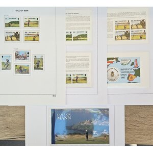 Isle of Man – 1969–2014 – Außergewöhnlich Erweiterte Komplette Sammlung in 4 Davo De Luxe Alben – Postfrisch (MNH)