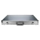 Presentation Display Profi – Aluminium with Glass – 1 compartment layout (685x485) – Dark blue interior – size: 700 x 500 x 80 mm ■ per piece