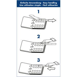 Vista Classic, Album (4 anneaux ) Jeux de pièces en Euro (2026) Avec boite de protection - Bleu - dim: 250 x 280 x 60 mm.