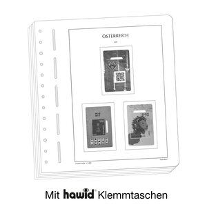 Supplément année: 2024 - Autriche - feuilles pour Timbres de Crypto - Leuchtturm (13 Anneaux)