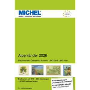 Michel katalog Europa teil E. 1 Alpenländer