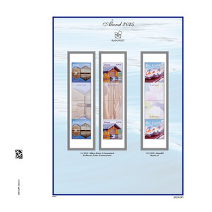 Supplement jaar: 2025 - Aland Güter Pairs - type: DeLuxe - bladen voor Guter Pairs, N°: 2025 GP 1-4 (4 st.) - Davo (2 Gats)