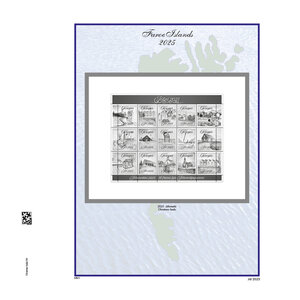 Supplément année: 2025 - Christmas Seals Jöl - type: DeLuxe - feuille pour Album de base, N°: Jöl 2025 - Davo (2 Trous)