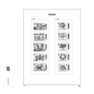Nachtrag Jahr: 2025 - Finnland - Typ: DeLuxe - Blätter für Basisalbum, N°: 163-167 (5 Stk.) - Davo (2 Löcher)