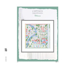 Supplément année: 2025 - Capitales Européennes - type: DeLuxe - feuilles pour Album de base, N°: 2025-1-2025-2 (Vilnius) (2 pcs.) - Davo (2 Trous)