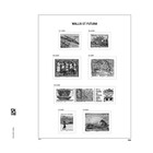 Supplement year: 2025 - Wallis et Futuna - type: DeLuxe - sheets for Basic album, N°: 100-101 (2pcs.) - Davo (2 Holes)