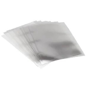 Protective sleeves A5 – transparent – 210 × 148 mm – plastic protection for stock cards and collectibles ■ per 10 pieces