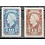 NVPH - LP  27-28, Airmail stamps (Suriname), Issued in the year:  1946, Mint Hinghed (MH)
