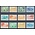 NVPH - LP  35-46, Luftpostmarken (Surinam), Ausgegeben im Jahr:  1965, Postfrisch (MNH)