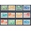 NVPH - LP  35-46, Airmail stamps (Suriname), Issued in the year:  1965, Mint Not Hinghed (MNH)