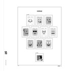 Supplément année: 2025 - Suède - type: DeLuxe - feuilles pour Album de base, N°: 2025-1-5 (incl 1a), B1-2 (8  pcs.) - Davo (2 Trous)