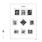 Supplément année: 2025 - Suisse - type: DeLuxe - feuilles pour Album de base, N°: 230-234, B60-63 (9 pcs.) - Davo (2 Trous)