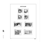 Supplement jaar: 2025 - Duitsland - type: DeLuxe - bladen voor Basisalbum, N°: 2025.1-8, B1-2 (10 st.) - Davo