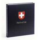 Album -   Switzerland, Period 1970-1999 - Part   III - type DeLuxe - incl. sheets and slipcase - Blue - Davo (2 Holes)