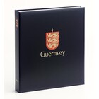 Album - Guernsey, Zeitraum 2025 - Teil   IV - Typ DeLuxe - inkl. Blätter und Schutzkassette - Blau - Davo (2 Löcher)