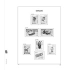 Supplément année: 2025 - Groenland - type: DeLuxe - feuilles pour Album de base, N°: 97-99, B78-80 (6 pcs.) - Davo (2 Trous)