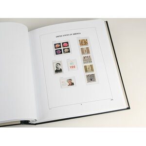 Supplément année: 2025 - États-Unis - type: DeLuxe - feuilles pour Album de base, N°: 331-336, B90-92 (9pcs.) - Davo (2 Trous)