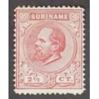 NVPH -     3B, Postzegel (Suriname), Uitgegeven in de jaren:  1873-1889, Gestempeld (U)