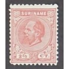 NVPH -     3D, Briefmarke (Surinam), Ausgegeben in den Jahren:  1873-1889, Ungebraucht (MH)