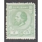 NVPH -     4A, Postzegel (Suriname), Uitgegeven in de jaren:  1873-1889, Ongebruikt (MH)