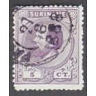 NVPH -     5A, Briefmarke (Surinam), Ausgegeben in den Jahren:  1873-1889, Gestempelt (U)