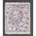 NVPH -     5B, Briefmarke (Surinam), Ausgegeben in den Jahren:  1873-1889, Gestempelt (U)