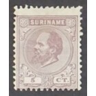 NVPH -     5, Briefmarke (Surinam), Ausgegeben in den Jahren:  1873-1889, Ungebraucht (MH)